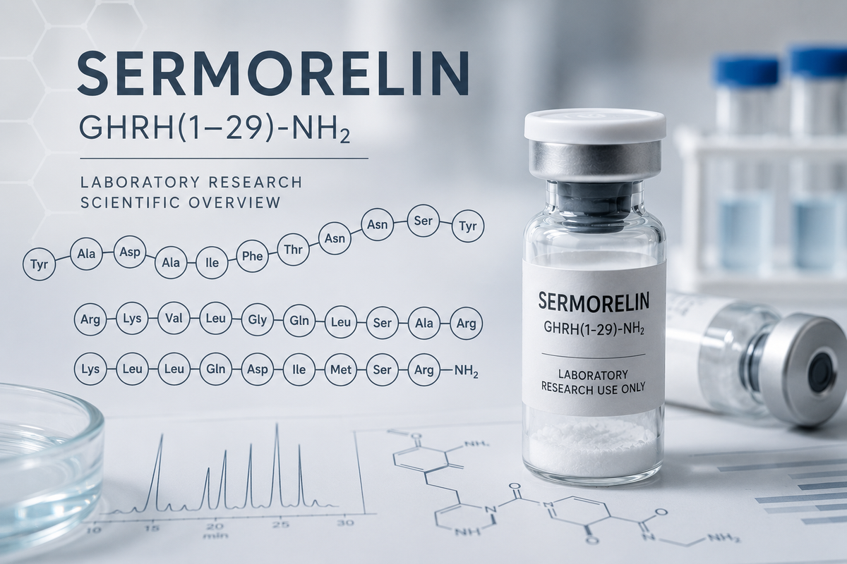 Sermorelin UK and Research Peptides UK: Science & Law