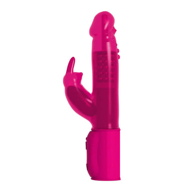 10-inch Dorcel Orgasmic Pink Multi Speed Rabbit Vibrator - Peaches and Screams