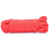 10 metres red bendable bdsm bondage rope for couples - peaches and screams