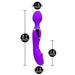 10 Speed Double Ended Wand Massager - Peaches and Screams