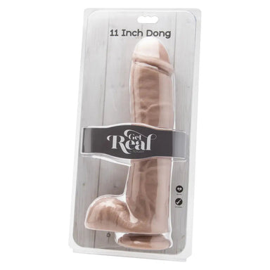 11 - inch Toyjoy Pvc Flesh Pink Realistic Dildo With Suction Cup - Peaches and Screams