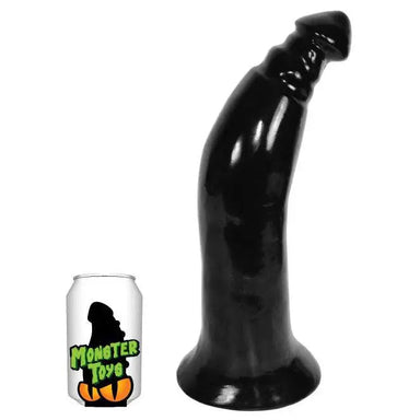 14.5-inch Huge Black Realistic Dildo with Suction Cup - Peaches and Screams