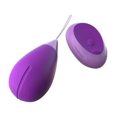 2.5-inch Pipedream Silione Purple Rechargeable Kegel Balls With Remote - Peaches and Screams