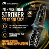 3rd base vibrating rotating masturbator for men - peaches and screams