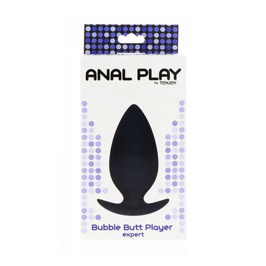 4.1-inch Toyjoy Silicone Black Medium Butt Plug For Beginner - Peaches and Screams