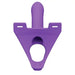 5.5-inch Perfect Fit Silicone Purple Strap-on Dildo For Couples - Peaches and Screams