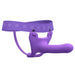 5.5-inch Perfect Fit Silicone Purple Strap-on Dildo For Couples - Peaches and Screams