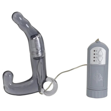 6-inch Doc Johnson Pvc Grey Wand Prostate Massager - Peaches and Screams