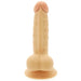 6-inch Flesh-coloured Penis Dildo with Suction Cup Base and Balls - Peaches and Screams