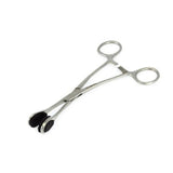 6 inch rimba stainless steel piercing pincer for bdsm play - peaches and screams