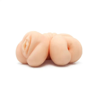 7.1-inch Realistic Feel Flesh Pink Pussy And Ass Masturbator - Peaches Screams