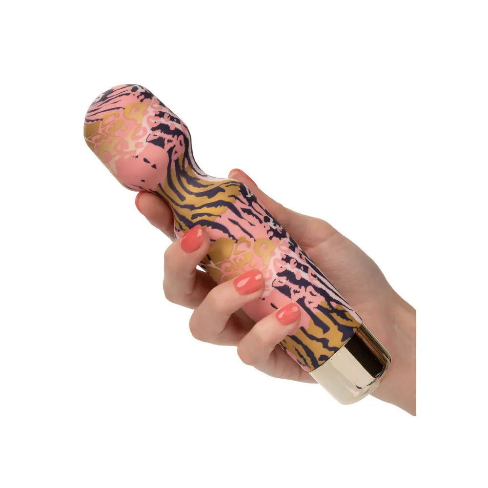7.5-inch Colt Silicone Multi-colored Extra Powerful Wand Massager - Peaches and Screams