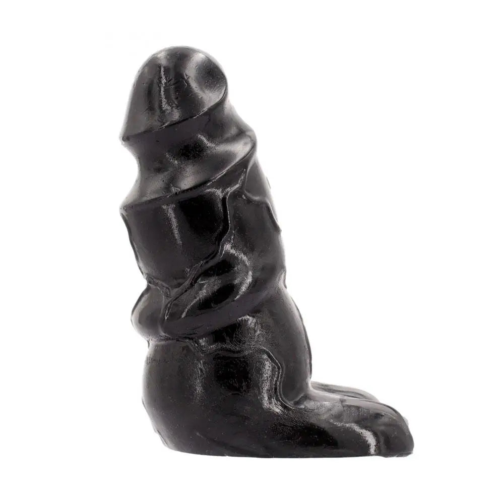 7 inch black lilbig large dildo thick girthy sex toy - peaches and screams