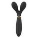 7.7-inch Silicone Black Rechargeable Clitoral Vibrator - Peaches and Screams