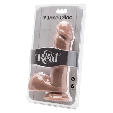 8.25 - inch Toyjoy Pvc Flesh Pink Realistic Dildo With Suction Cup - Peaches and Screams