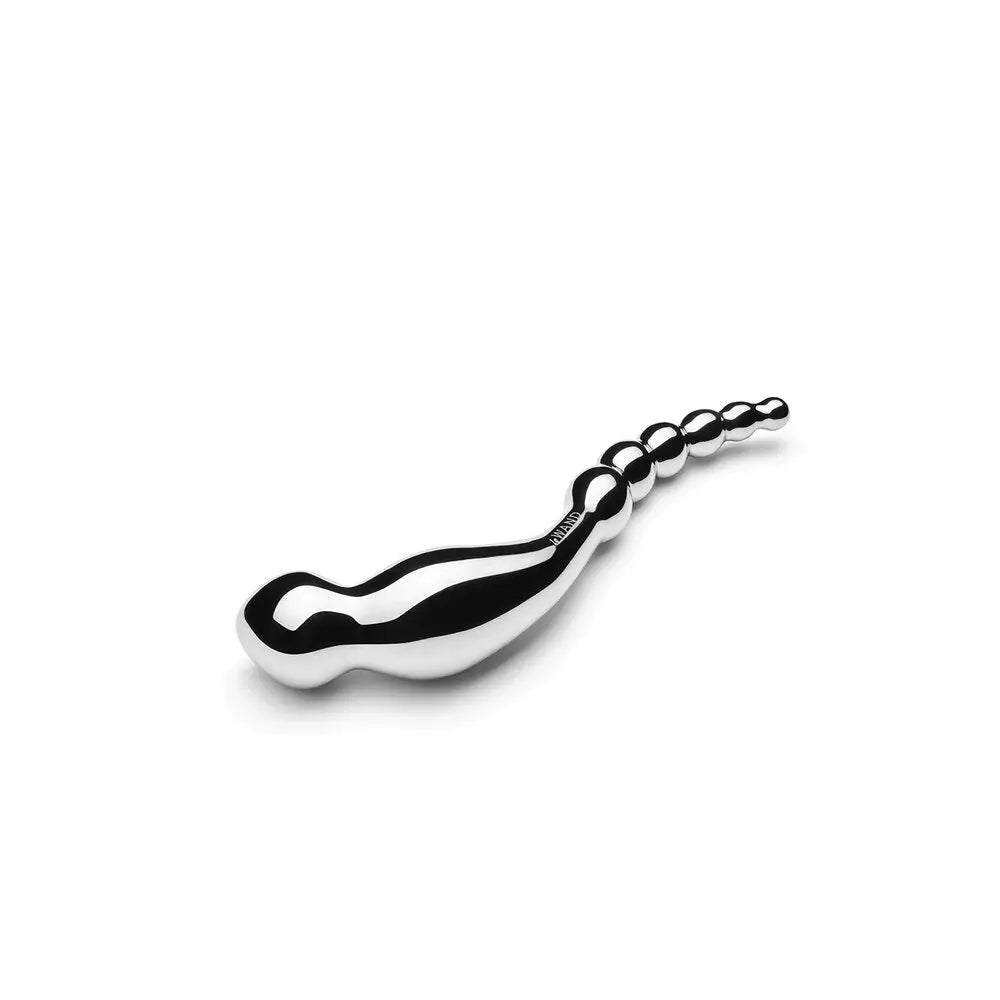 8.46-inch Le Wand Stainless-steel Silver Double Ended Dildo - Peaches and Screams