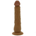 8.5-inch You2toys Realistic Penis Dildo with Suction Cup and Vein Details - Peaches and Screams