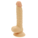 8.8 inch realistic large suction cup penis dildo with balls - peaches and screams