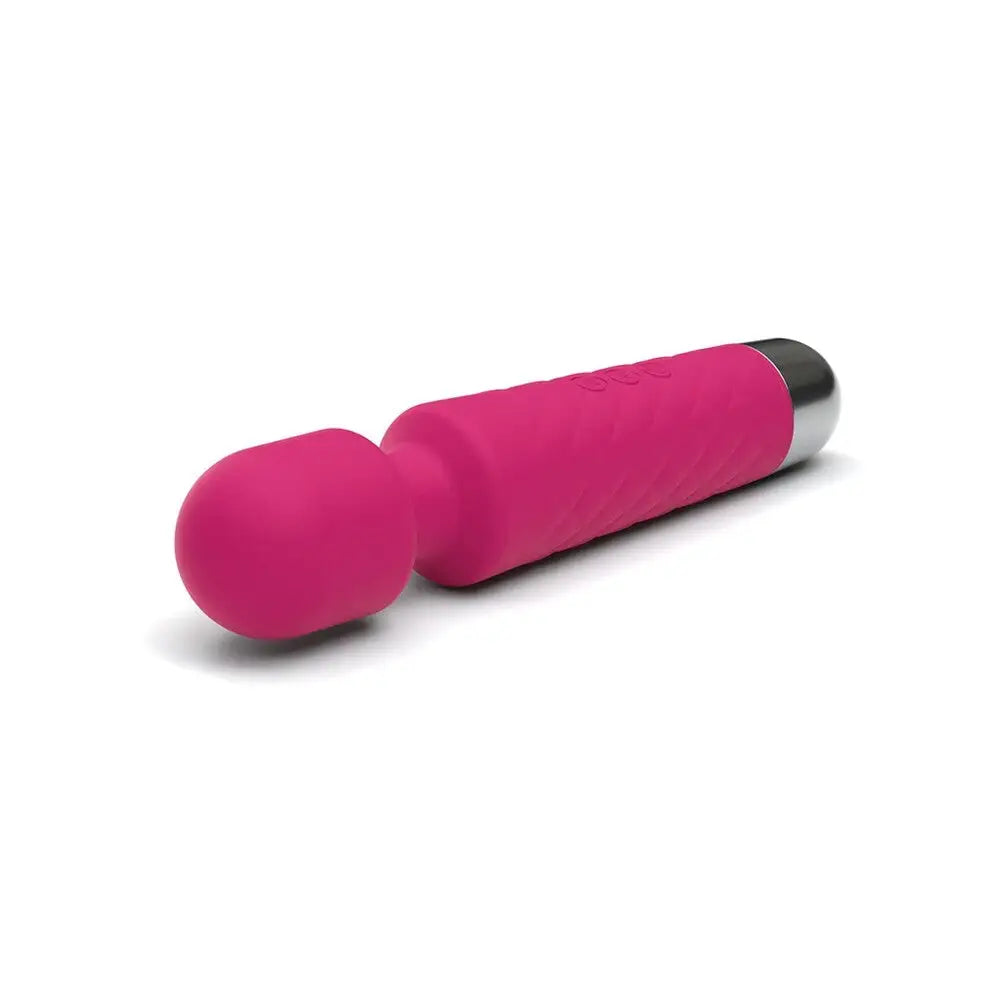 8 - inch Dorcel Silicone Pink Rechargeable Massage Wand - Peaches and Screams