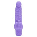 8-inch Toyjoy Silicone Purple Realistic Vibrator With Clit Stim - Peaches and Screams