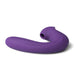 9.8-inch Silicone Purple Rechargeable Clitoral Sucking Vibrator - Peaches and Screams