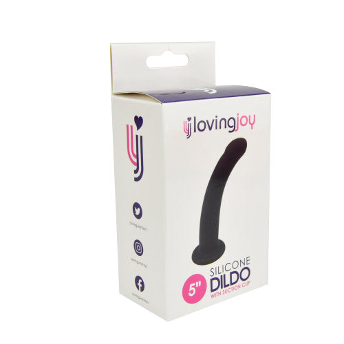loving-joy-curved-5-inch-silicone-dildo-with-suction-cup