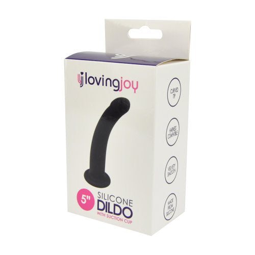 loving-joy-curved-5-inch-silicone-dildo-with-suction-cup
