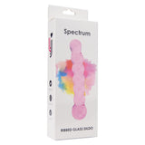 spectrum-ribbed-glass-dildo