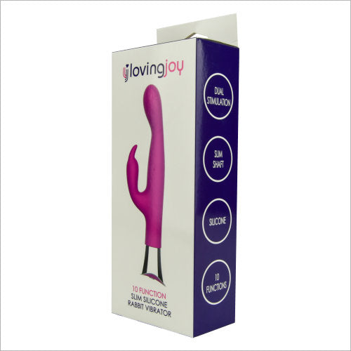 loving-joy-10-function-slim-silicone-rabbit-vibrator-purple