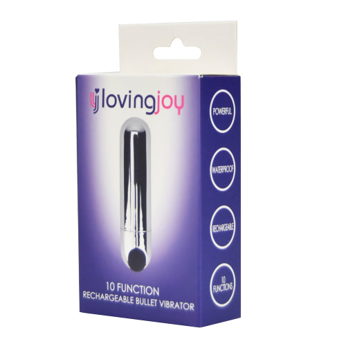 loving-joy-10-function-rechargeable-bullet-vibrator-silver