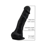 loving-joy-7-inch-realistic-silicone-dildo-with-suction-cup-and-balls-black