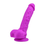 loving-joy-8-inch-realistic-silicone-dildo-with-suction-cup-and-balls-purple
