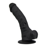 loving-joy-9-inch-realistic-silicone-dildo-with-suction-cup-and-balls-black
