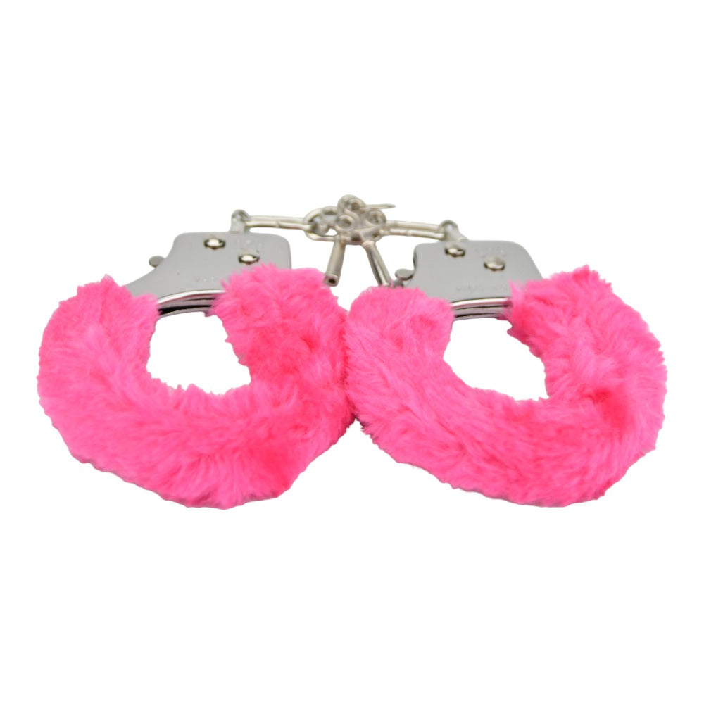 bound-to-play-heavy-duty-furry-handcuffs-pink