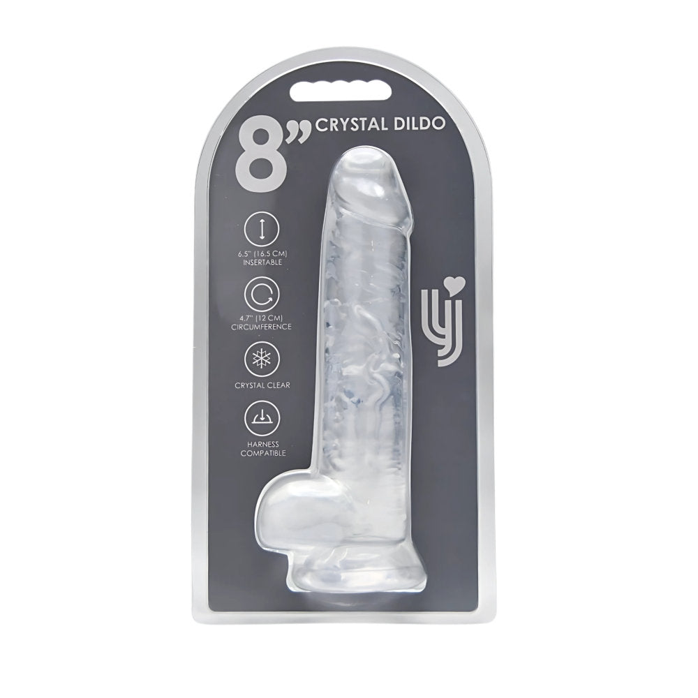 loving-joy-8-inch-dildo-with-balls-clear