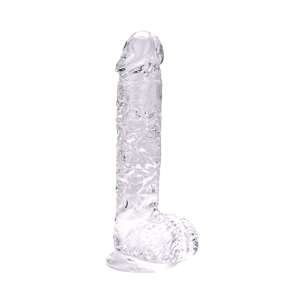 loving-joy-9-inch-dildo-with-balls-clear