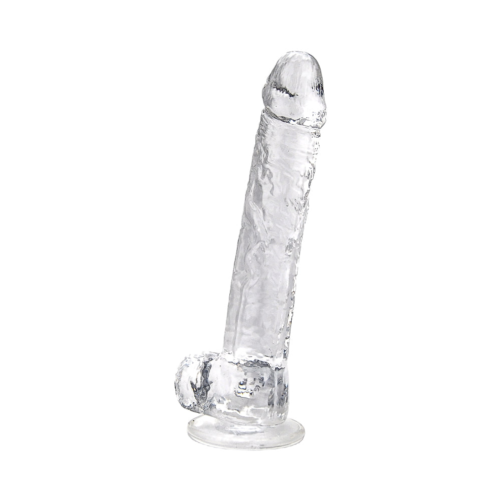 loving-joy-11-inch-dildo-with-balls-clear