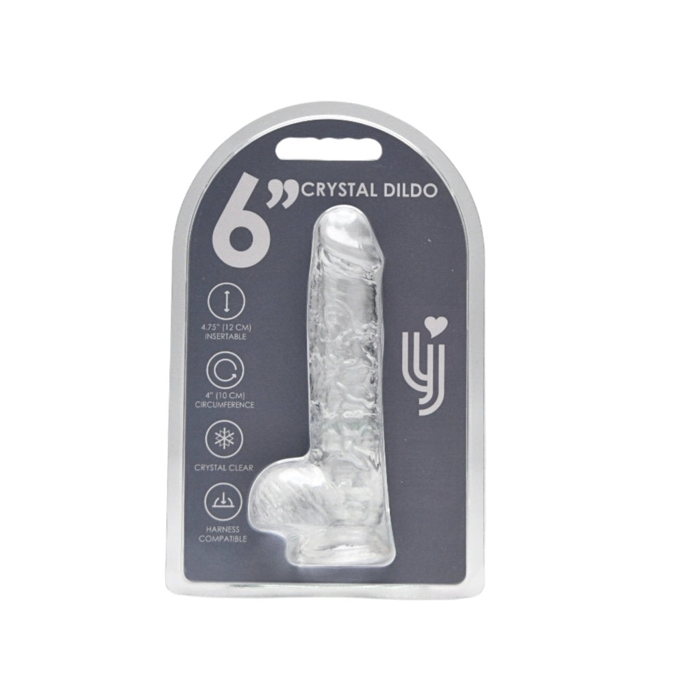 loving-joy-6-inch-dildo-with-balls-clear
