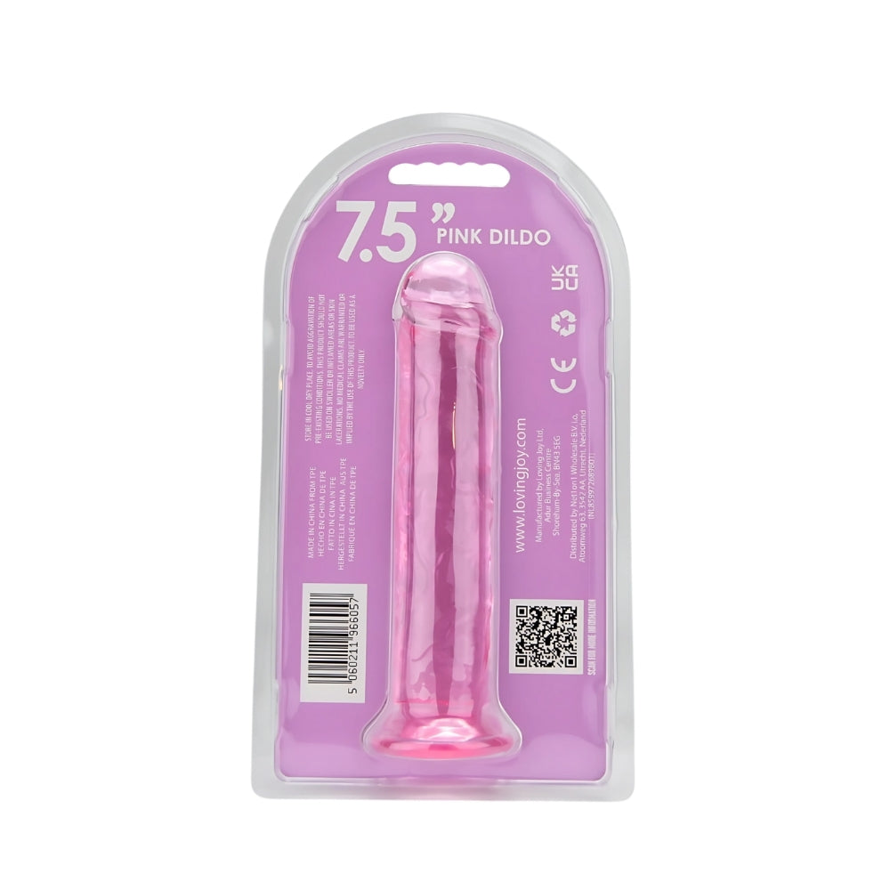 loving-joy-7-5-inch-suction-cup-dildo-pink