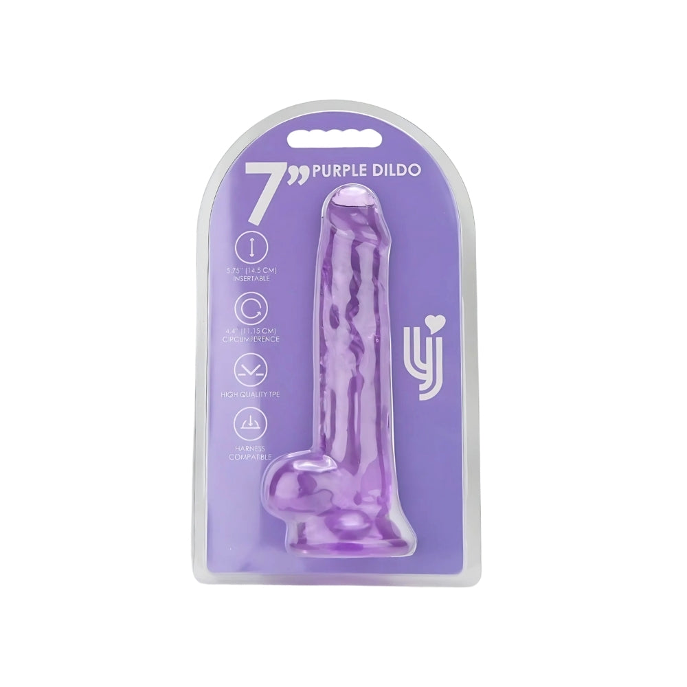 loving-joy-7-inch-dildo-with-balls-purple