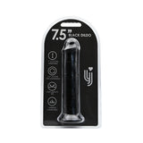 loving-joy-7-5-inch-suction-cup-dildo-black