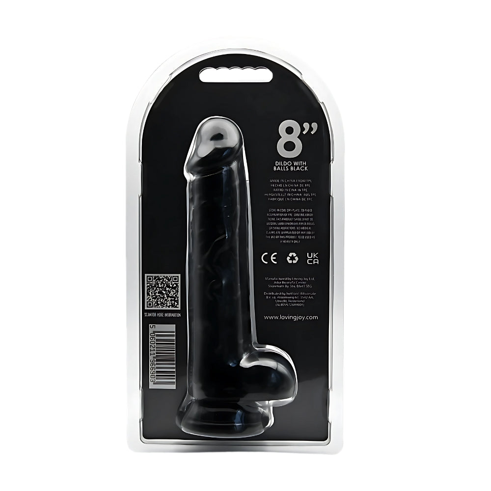 loving-joy-8-inch-dildo-with-balls-black