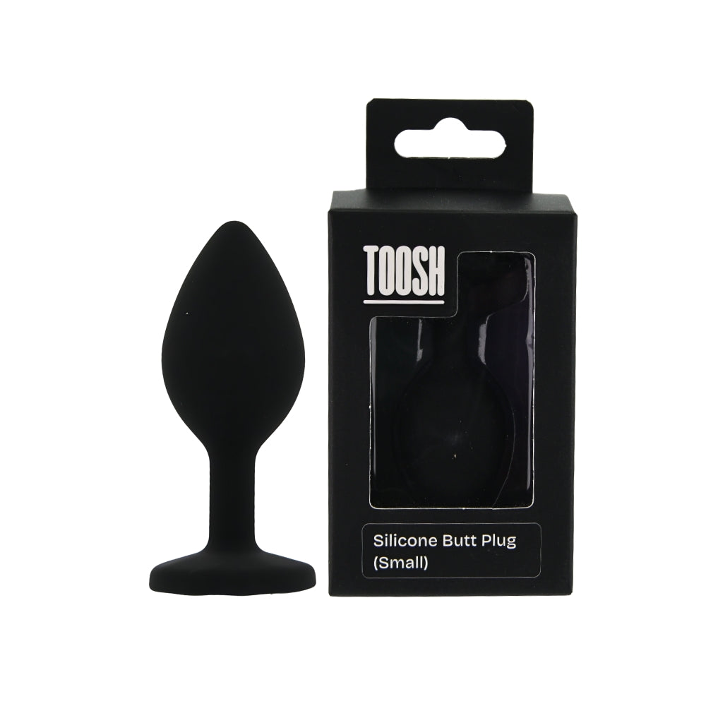 toosh-black-silicone-butt-plug-small
