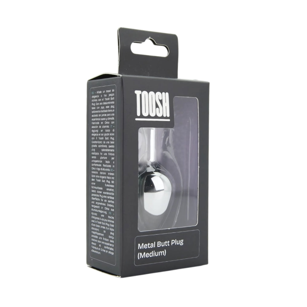 toosh-silver-metal-butt-plug-medium-clear-stone