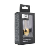 toosh-gold-metal-butt-plug-medium-red-stone