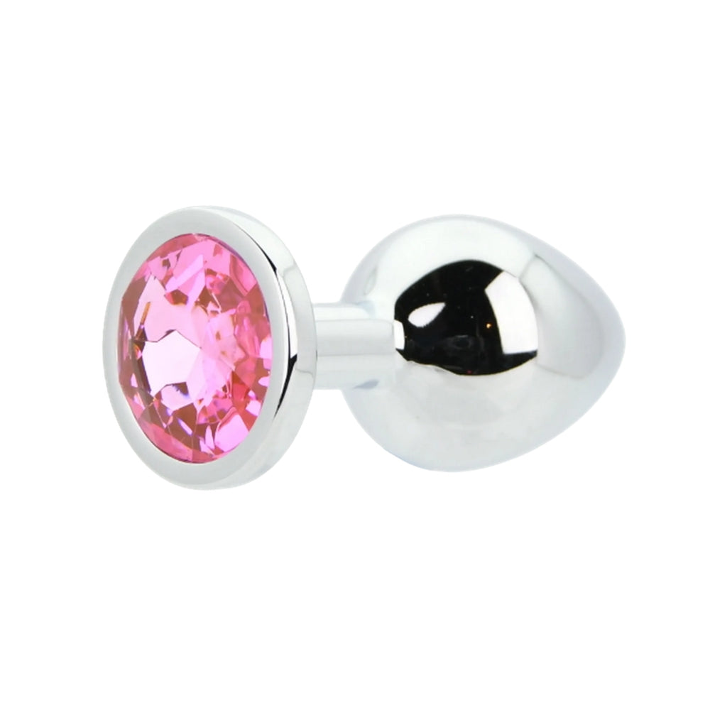 toosh-silver-metal-butt-plug-medium-pink-stone