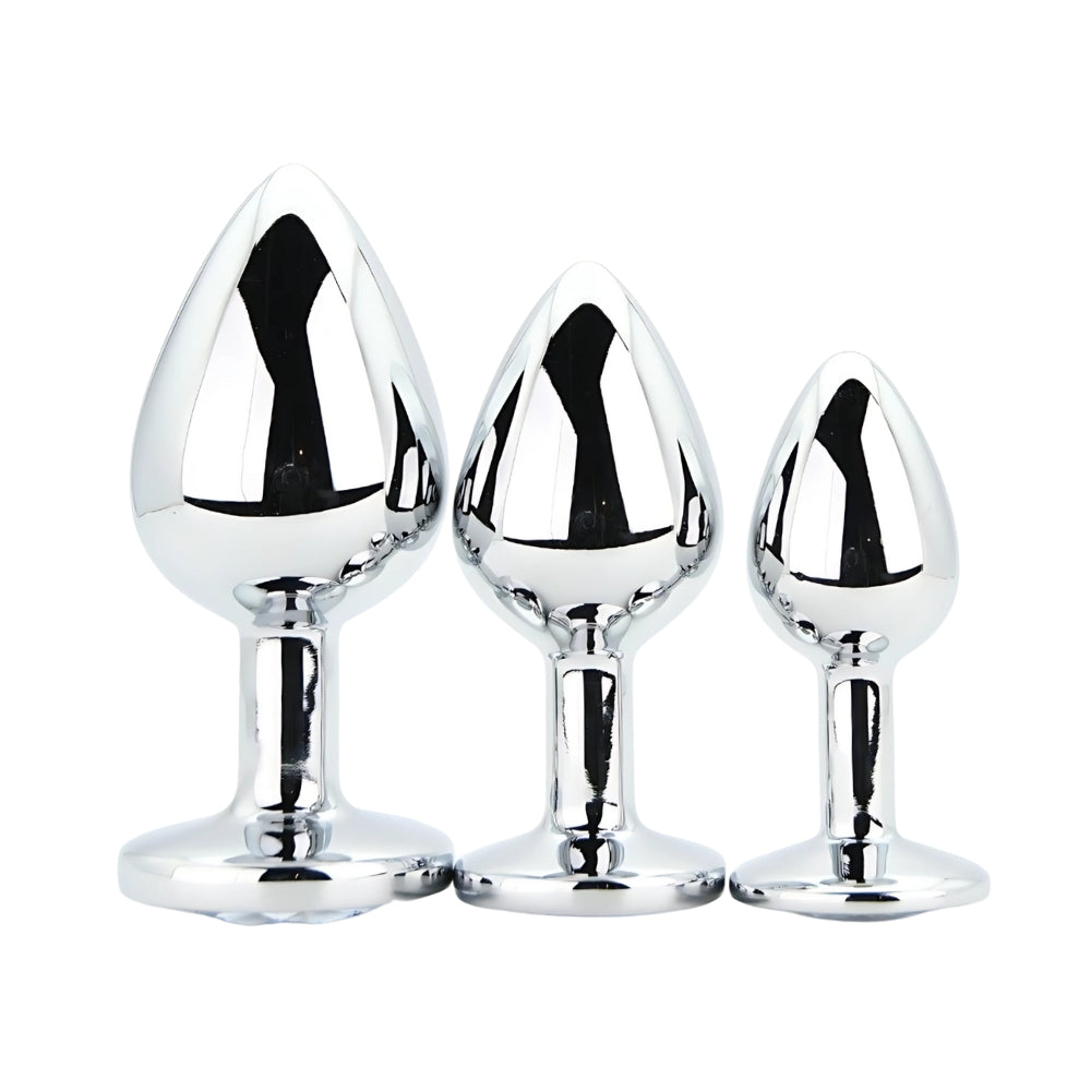 toosh-metal-butt-plug-silver-set-of-3-clear-stone