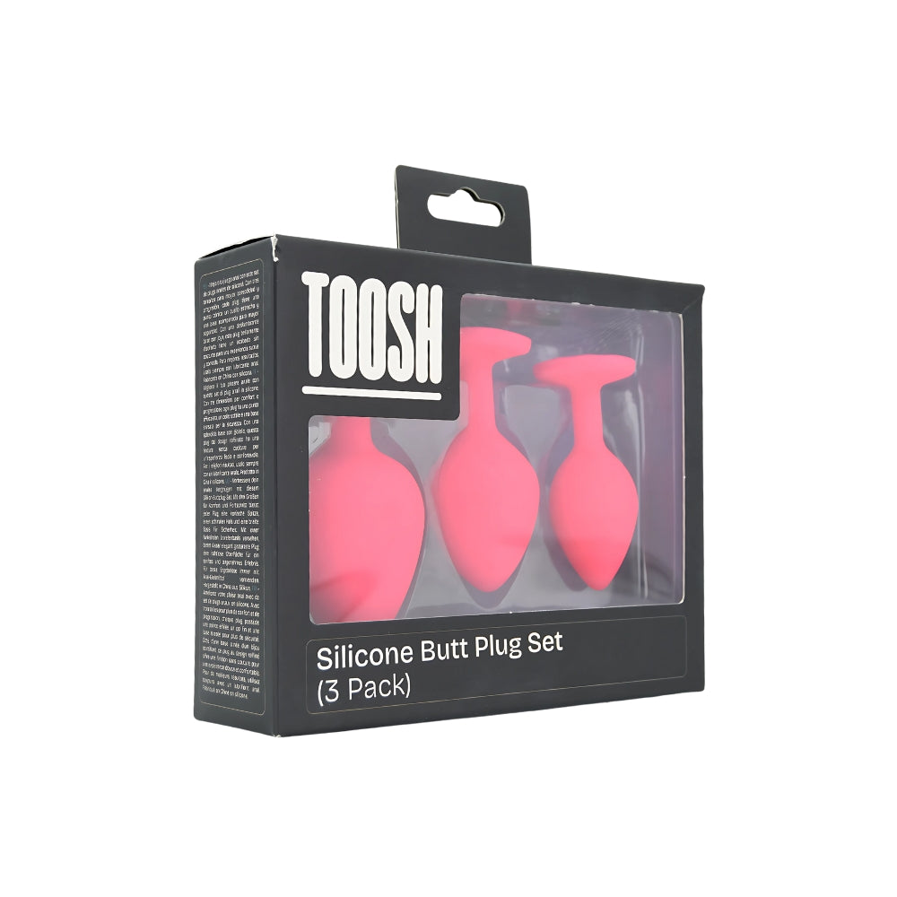 toosh-silicone-butt-plug-pink-set-of-3-clear-stone
