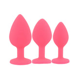 toosh-silicone-butt-plug-pink-set-of-3-clear-stone