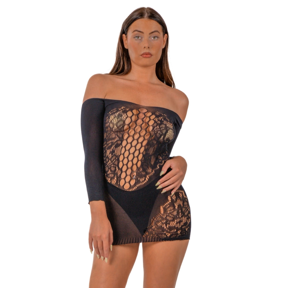 lace-by-lj-one-size-off-the-shoulder-mini-dress-black